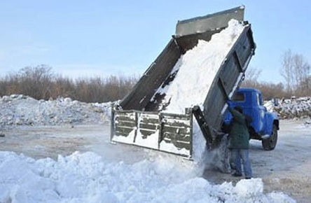 Свежие новости: В Киев из Карпат везут 30 тонн снега