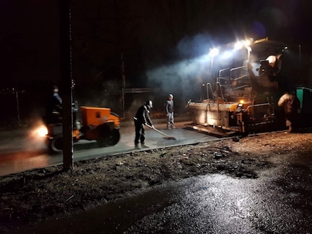 Свежие новости: У Палько соврали журналистам, что укладывали асфальт до начала осадков