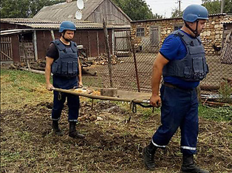 Свежие новости: Житель Баштанского района откопал на огороде две противотанковые мины времен Второй мировой войны