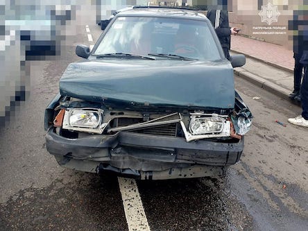 Свежие новости: У Миколаєві патрульні затримали нетверезого водія, який скоїв ДТП