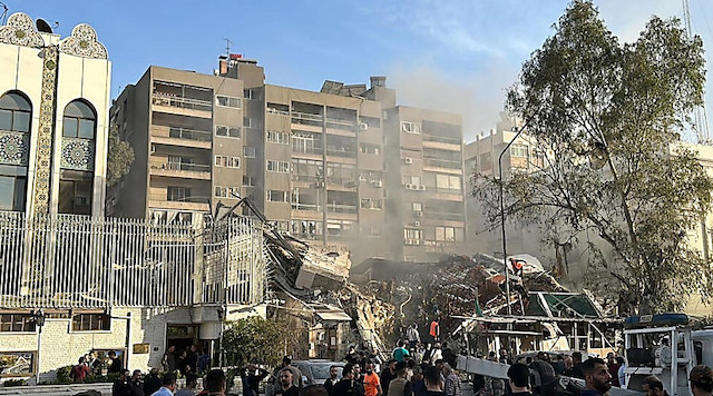 Свежие новости: Ізраїль завдав удару по території посольства Ірану в Дамаску