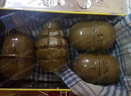 Свежие новости: Житель Первомайска принес бывшей жене коробку с гранатами и угрожал убийством