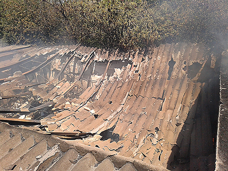 Свежие новости: На Николаевщине прямо в гараже загорелся автомобиль