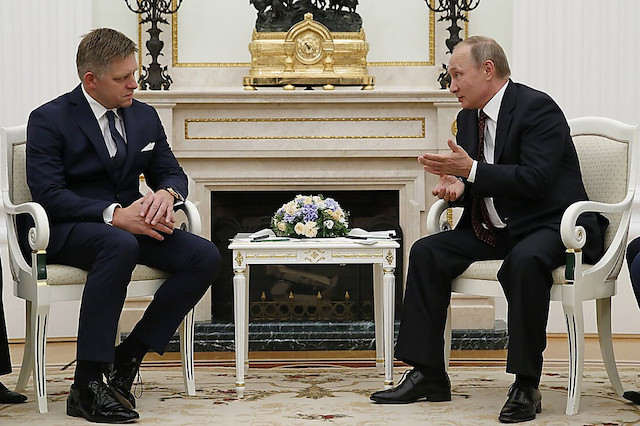Свежие новости: путін пропонує, щоб Словаччина стала майданчиком для переговорів рф та України