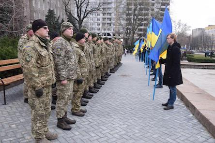 Свежие новости: Николаевцы почтили память погибших Героев АТО