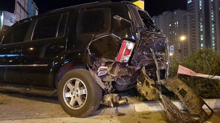 Фото новости: В Киеве произошло жесткое автопобоище Свежие новости: В Киеве произошло жесткое автопобоище