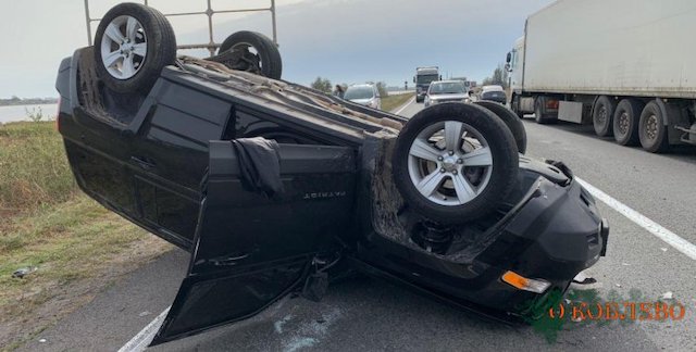 Свежие новости: Ужасное ДТП на выезде из Коблево с участием двух джипов