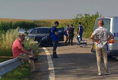 Свежие новости: В Полтавской области расстреляли Mercedes, есть погибший