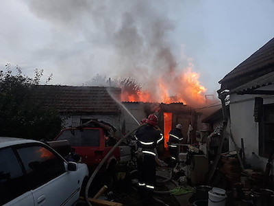 Свежие новости: В Новом Буге произошел пожар в гараже частного домовладения