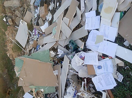 Свежие новости: Военная прокуратура отказалась комментировать, почему их документы оказались на несанкционированной свалке