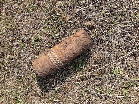 Свежие новости: В Николаеве на Лагерном поле обнаружили противотанковую мину