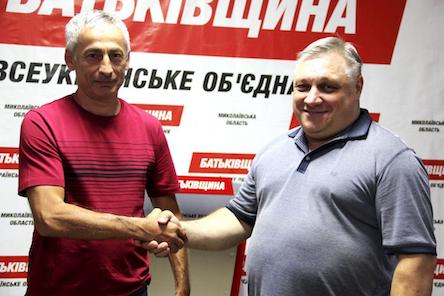 Свежие новости: Теперь официально: Эрик Григорян – кандидат в депутаты Николаевского областного совета от ВО «Батьківщина»