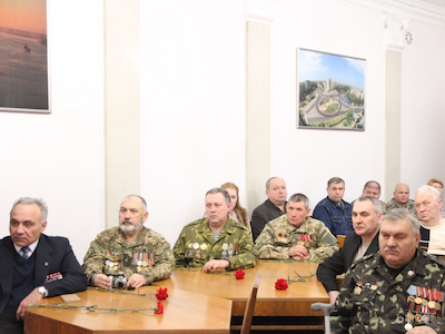 Свежие новости: В Николаеве в мэрии прошла традиционная встреча с воинами-интернационалистами