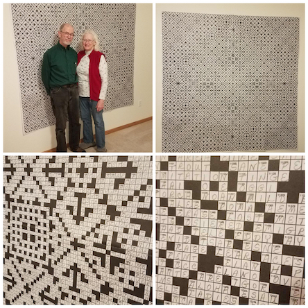 Свежие новости: Парень в шутку подарил родителям самый большой в мире кроссворд - те разгадали и пошутили в ответ