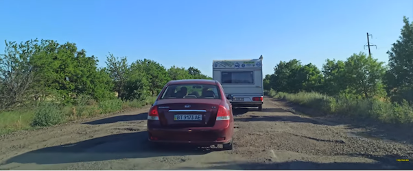 Свежие новости: В соцсетях показали «убитую» дорогу на Очаков