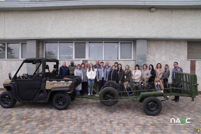 Свежие новости: Працівники Південноукраїнського енергокомплексу передали захисникам чергову партію допомоги