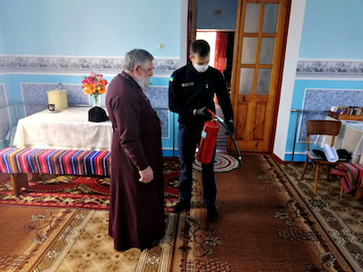 Свежие новости: На Николаевщине во время Рождественских богослужений в храмах дежурили спасатели