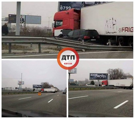Свежие новости: На трасі Київ-Бориспіль сталася серйозна ДТП