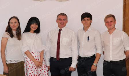 Свежие новости: Сенкевич поделился со студенческим мэром формулой успеха