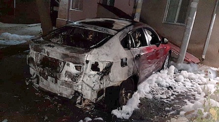 Свежие новости: Ночью в Николаеве подожгли BMW X6