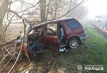 Свежие новости: ФОТО: На Николаевщине в ДТП погибла пассажир легковушки