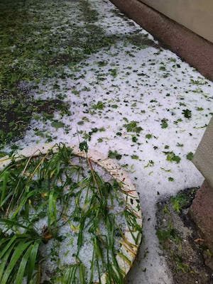 Свежие новости: Под Николаевом выпал мощный град