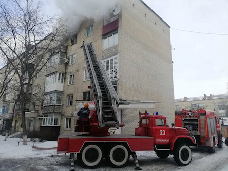 Свежие новости: В Первомайске горела квартира в пятиэтажке