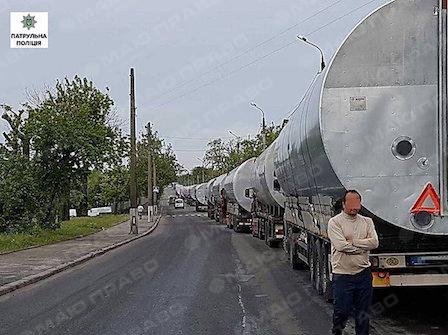 Свежие новости: В Николаеве оштрафовали сразу 17 водителей фур