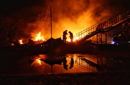 Свежие новости: Пожар в лагере 