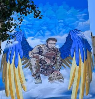 Свежие новости: У Южноукраїнську створюють мурал, присвячений загиблому захиснику