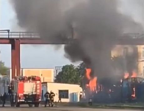 Свежие новости: В Вознесенске на ж/д вокзале загорелся вагон поезда