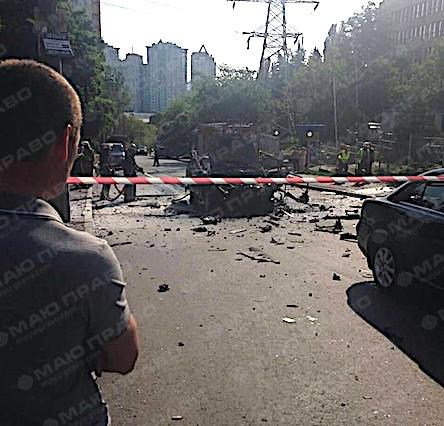 Свежие новости: В Киеве утром взорвался 