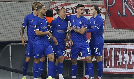 Свежие новости: Динамо спаслось от поражения в матче с Олимпиакосом