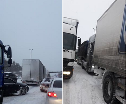 Свежие новости: Водители фур перекрыли въезд в Киев