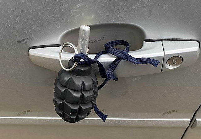 Свежие новости: В полиции подтвердили, что привязанная к автомобилю николаевского предпринимателя граната оказалась муляжом