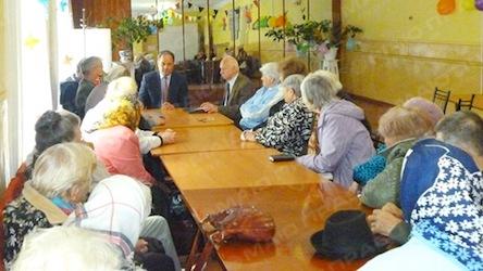 Свежие новости: Луков зустрівся зі слухачами Університету ІІІ віку в Комунальній установі «Територіальний центр соціального обслуговування м. Вознесенська»