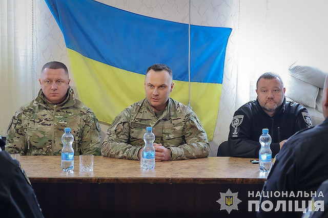 Свежие новости: Голова Нацполіції Вигівський відвідав своє «рідне» відділення поліції в Очакові