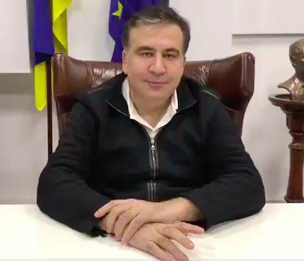 Свежие новости: Саакашвили записал видеобращение к Порошенко и призвал подать в отставку