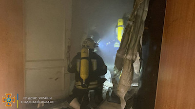 Свежие новости: В центре Одессы горело здание колледжа