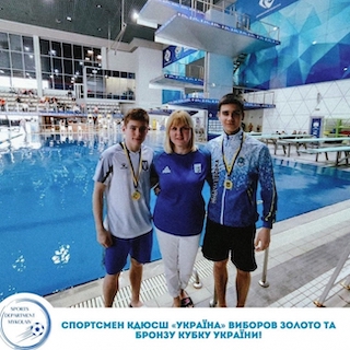 Свежие новости: Миколаївський стрибун в воду здобув дві нагороди на Кубку України