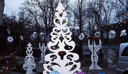 Свежие новости: В Николаеве преобразили Каштановый сквер к праздникам