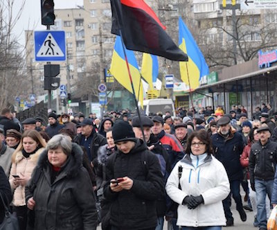 Свежие новости: ВИДЕО: В Николаеве активисты вышли на митинг против Порошенко
