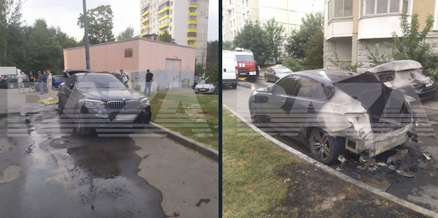 Свежие новости: У москві згорів автомобіль заступника начальника управління генштабу вс рф