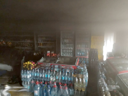 Свежие новости: Утром в Южноукраинске горел магазин