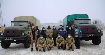 Свежие новости: Южно-українські волонтери-атомники відремонтували і передали два автомобіля ЗІЛ-131 бійцям ЗСУ