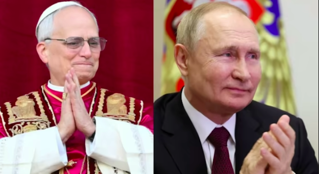 Свежие новости: Путін провів телефонну розмову з Папою Римським