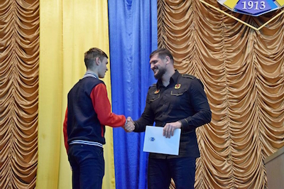 Свежие новости: Савченко поздравил учащихся Николаевского национального университета им. Сухомлинского