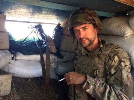 Свежие новости: Актер российского кино Пашинин служит добровольцем в украинской армии в зоне АТО