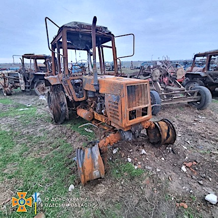Свежие новости: Фермеру из Одесской области сожгли четыре трактора