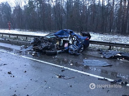 Свежие новости: Смертельное ДТП в Киеве: фура раздавила авто вместе с водителем